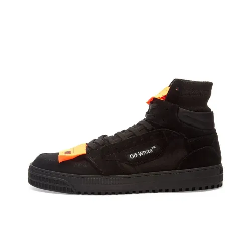OFF Белый OFF COURT 3,0 Кроссовки Высокие Кроссовки для скейтбординга Мужские Черные
