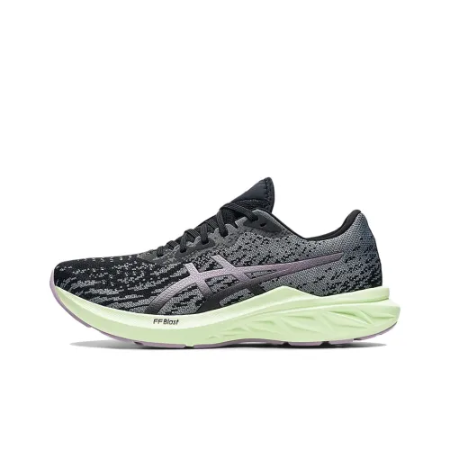 Asics Dynablast 2 Low Топ Беговые кроссовки Женские Черный Серый