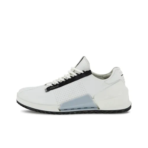 Ecco Biom 2,0 Амортизирующие подошвы Устойчивые к истиранию Низкие кеды Женские Белые