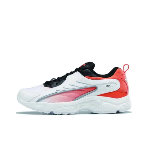 Reebok DMX Series Low Топ Повседневная обувь Унисекс Белый Оранжевый