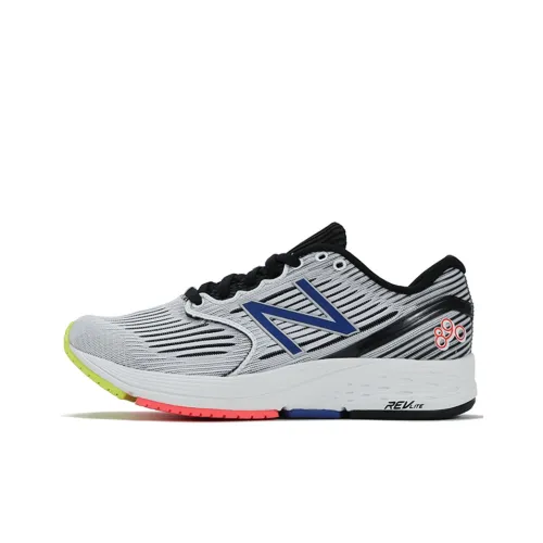 New Balance NB 890 Low Топ Беговые кроссовки Женские Серый Черный