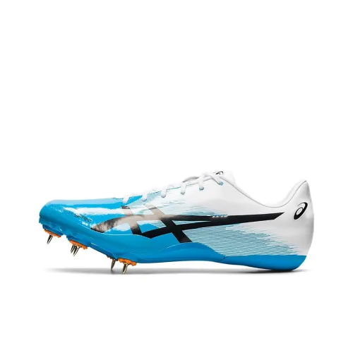 Asics Hyper Sprint 7 Low Топ Беговые кроссовки Унисекс Белый Синий