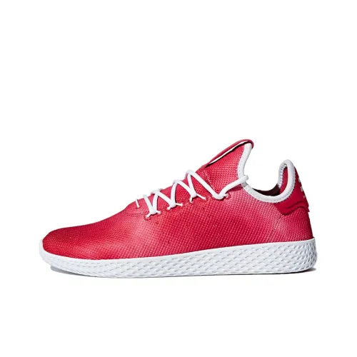 Pharrell Williams x Adidas Originals Tennis Hu Износостойкий и Легкий Низкий Топ Кроссовки для тенниса Унисекс Light Scarlet