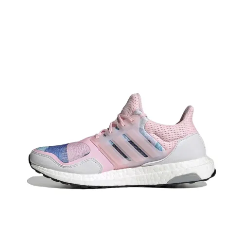 Adidas ULT Дышащая Поддержка Низкий Топ Беговые Кроссовки Женские Розовые