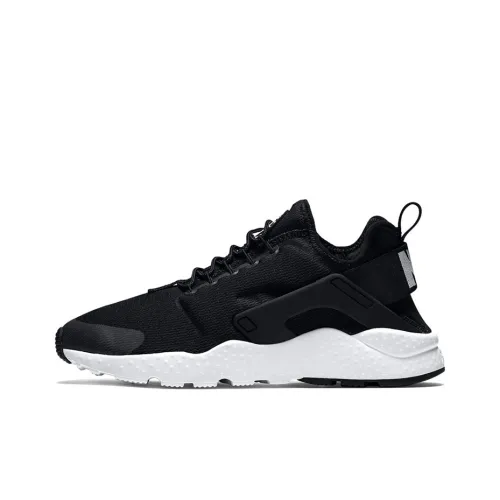 Nike Air Huarache Run Ultra Wallace Low Топ Беговые кроссовки Женские Черный Белый