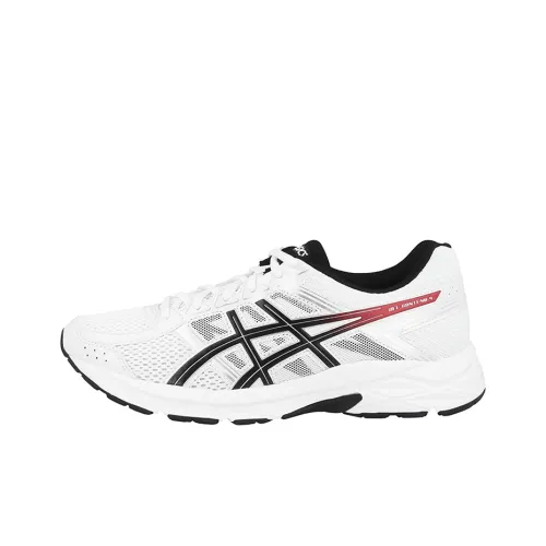 Asics Гель Contend 4 Износостойкий и Легкий Низкий Топ Беговые кроссовки Мужские