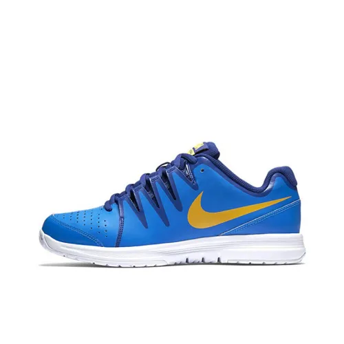 Nike Vapor Court Амортизация Противоскользящие Устойчивые к истиранию Легкий Покрытие Низкий верх Кроссовки для тенниса Мужские Синие