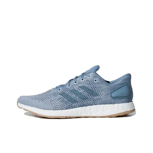 Adidas Pureboost Dpr Slip-resistant и дышащий низкий топ для бега мужские ледяной синий