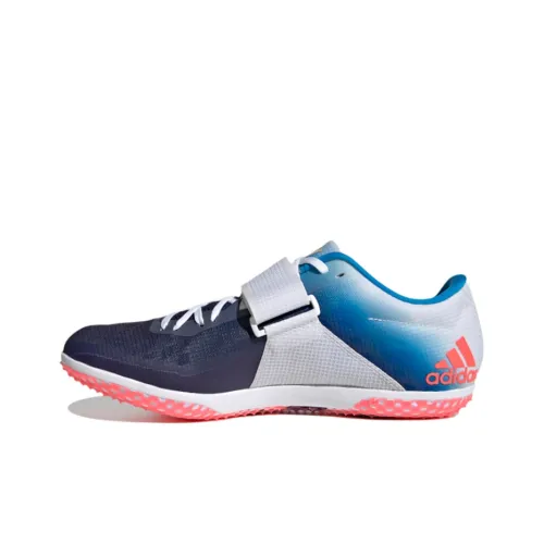 Adidas Adizero HJ Slip-resistant Abrasion-resistant Low Top Carbon Plate Training Running Shoes Unisex Marine Blue