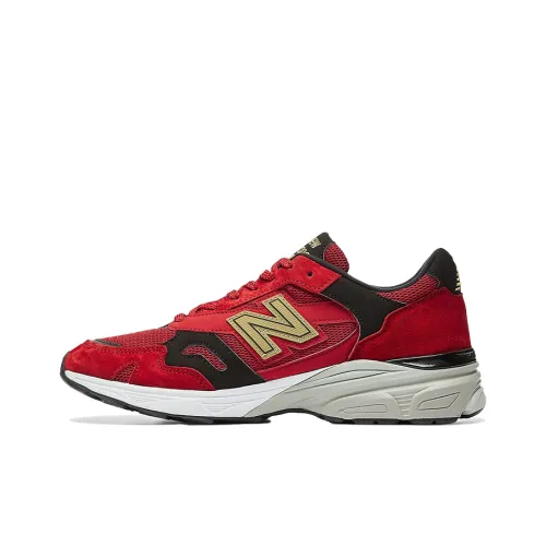 New Balance NB 920 Low Топ Беговые кроссовки Унисекс Черный Красный Золото