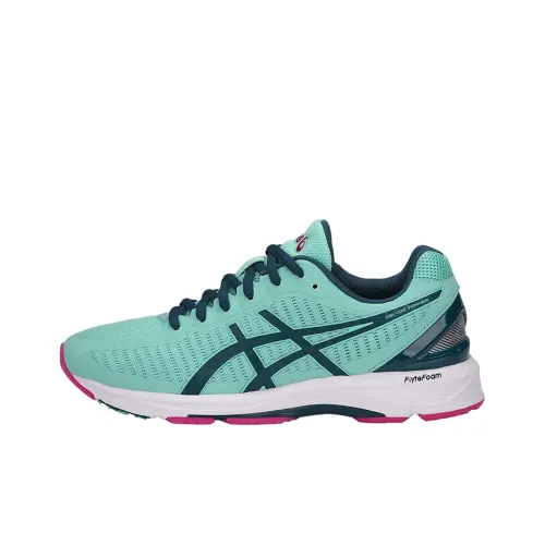 ASICS Гель DS Trainer 23 Легкий Wa Износостойкий Низкий Топ Беговые кроссовки Женские Синий-фиолетовый