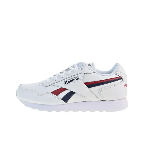 Reebok Износостойкий и Легкий Низкий Топ Беговые кроссовки Женские Белые