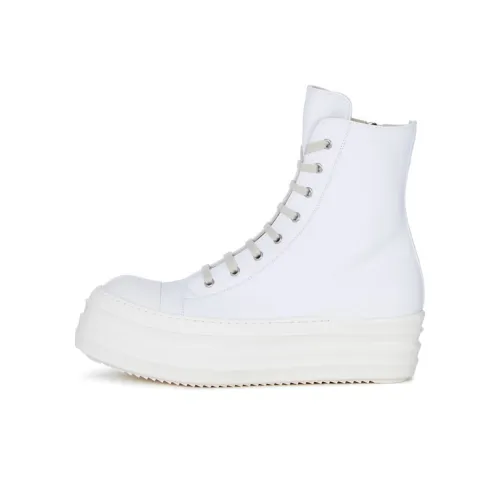Rick Owens DRKSHDW Performa Double Bumper Стильные Скейтбординги Мужские Белые