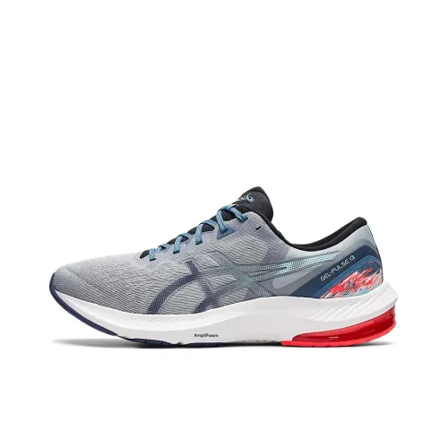 Asics Gel Impulse 13 Low Top Беговые кроссовки Мужские Серый Синий