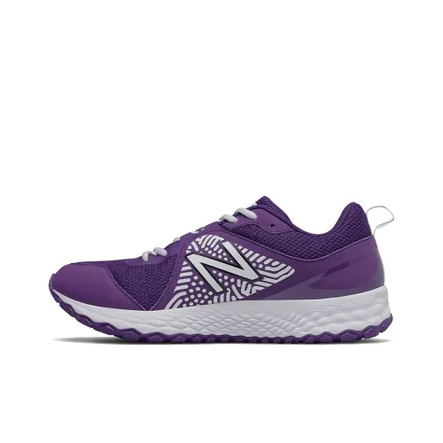New Balance Fresh Foam 3000 v5 3000 V5 Шипы Низкий Топ Беговые кроссовки Мужской Фиолетовый