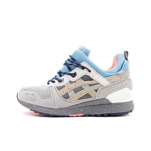 Asics Gel Lyte MT Устойчивый к истиранию Низкий Топ Беговые кроссовки Унисекс Серый Синий