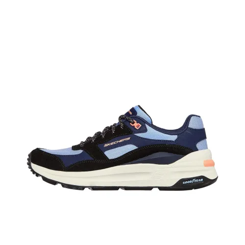 Skechers Global Jogger Low Беговые кроссовки Женские Синий Черный