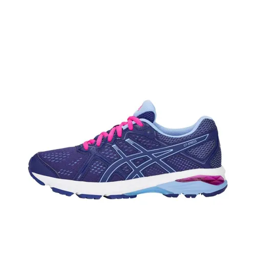 Asics GT Xpress 1 Устойчивый к истиранию Дышащие Низкие Кроссовки для Бега Женские Синие