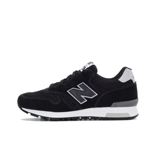 New Balance NB 565 Устойчивый к истиранию Дышащий Низкий Топ Повседневная Беговая Обувь Унисекс Черный