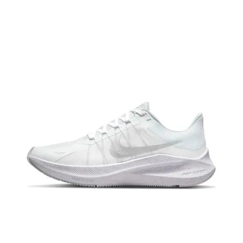 Nike Zoom Winflo 8 Low Топ Повседневные Тренировочные Беговые Кроссовки Женские Белые