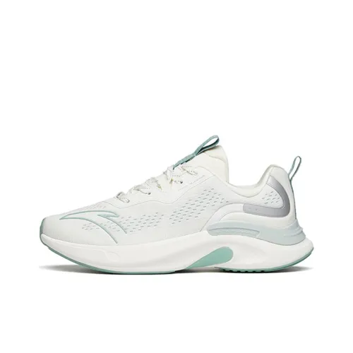 ANTA Низкий Топ Беговые Кроссовки Мужские Белые Зеленые