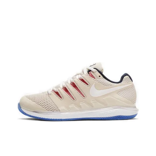 nike Vapor X HC Shock Absorbers Противоскользящие Устойчивые к истиранию Низкий Топ Кроссовки для тенниса Женские Светло-красный Умбра