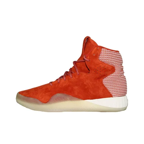 Adidas Originals Tubular Instinct Little Кокос Зеленый Устойчивый к истиранию Высокий Топ Повседневная Обувь Мужская Оранжевый