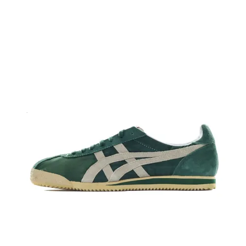 Onitsuka Tiger CORSAIR Slip-resistant Low Top Повседневная обувь Унисекс Темно-зеленый