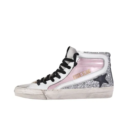 Golden Goose Slide Скейтборд Кроссовки Высокие Женские