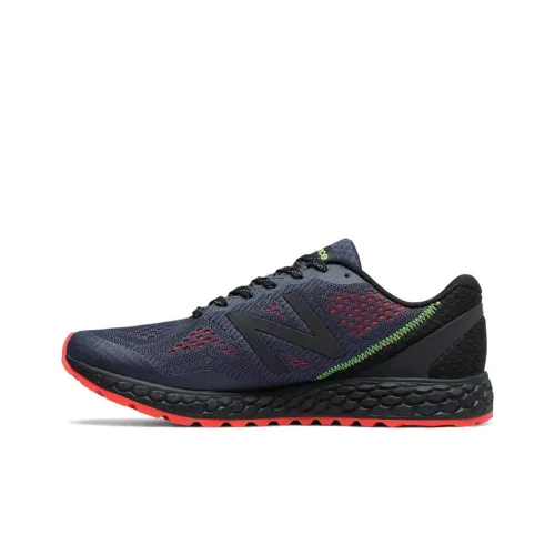 New Balance NB Свежий Foam Gobi V2 Low Топ Беговые кроссовки Мужские Темно-синий Красный