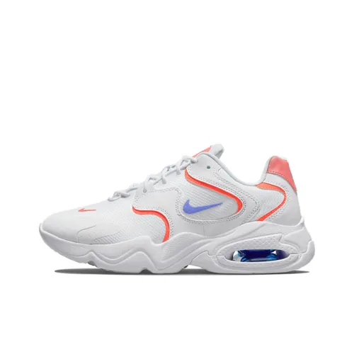 Nike Air Max 2X Low Топ Тренировочные Беговые Кроссовки Женские Белые Синие Оранжевые