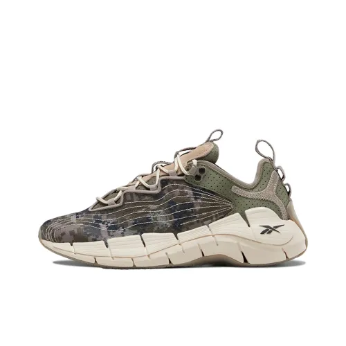 BILLIONAIRE BOYS CLUB x Reebok совместная линейка Zig Kinetica 2 Low Топ Беговые кроссовки Унисекс Зеленый