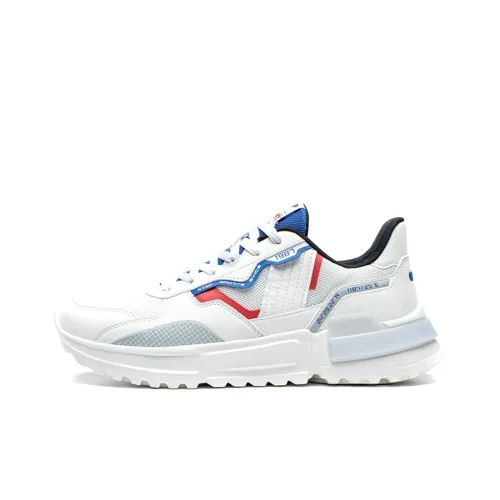 XTEP Vintage New 80 Противоскользящий Устойчивый к истиранию Дышащий Легкий Низкий Топ Повседневный Мужской Белый Серый