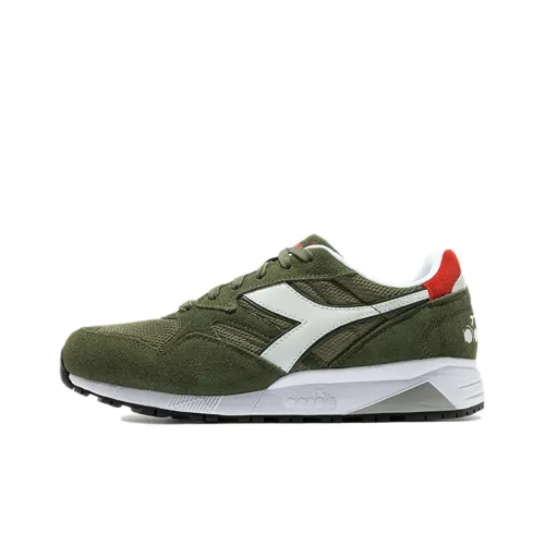 DIADORA Амортизаторы Slip-resistant и устойчивые к истиранию Низкий топ Повседневная обувь Унисекс Оливково-зеленый