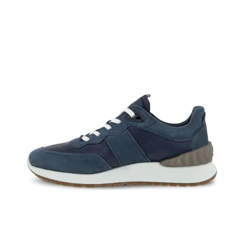 Ecco Astir Shock Absorbers Slip-Resistant Abrasion-Resistant Lightweight Low Top Casual Shoes Men's Deep Sea Blue Ecco Astir Shock Absorbers Противоскользящие устойчивые к истиранию легкие низкий топ повседневная обувь мужской глубокий морской синий
