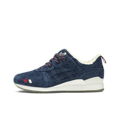 KITH x Asics Gel Lyte 3 Low Топ Беговые кроссовки Мужской Туманно-голубой