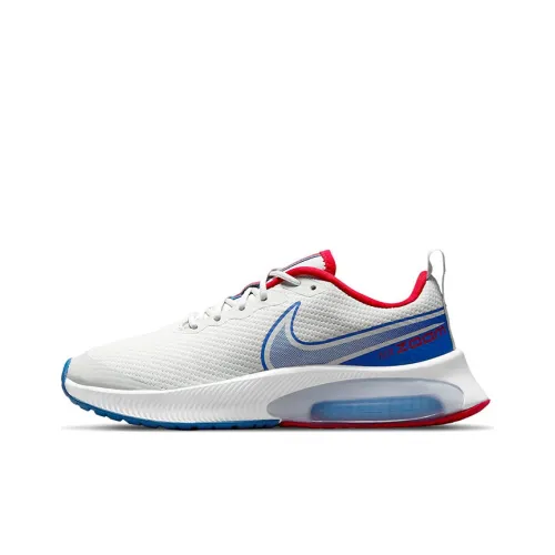 Nike Air Zoom Arcadia Shock Absorbers Slip-resistant Abrasion-resistant Low Top Беговые кроссовки Женские Синий Белый Красный