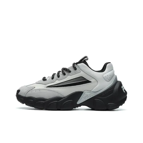 FILA Fashion Sneakers Low Топ Повседневные Беговые Кроссовки Женские Серые
