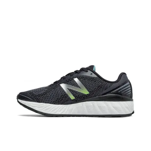 New Balance NB Свежий Foam Series Низкий Топ Повседневные Беговые Кроссовки Женские Черные