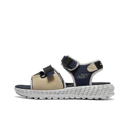 Skechers Monster Beach Sandals Men's Navy Blue