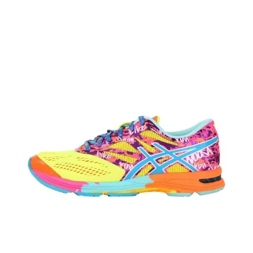 Asics Гель Noosa Tri 10 Устойчивые к истиранию Низкие Кроссовки для Бега Женские Желто-Синие