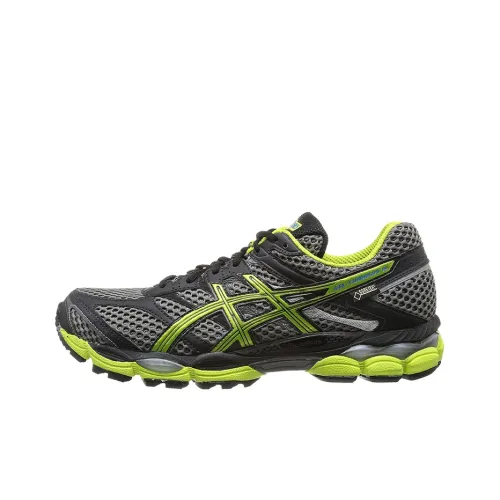 Asics Gel CUMULUS 16 G T Low Топ Беговые кроссовки Мужской Черный Желтый