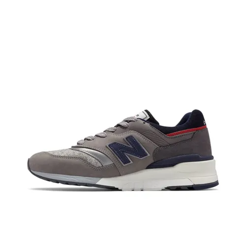 WOOLRICH x New Balance NB 997 Low Топ Беговые кроссовки Мужской Серый Коричневый