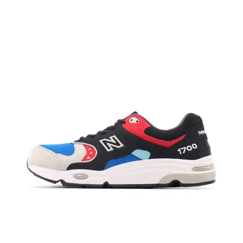 New Balance NB 1700 Low Топ Беговые кроссовки Мужские Черный Красный Синий