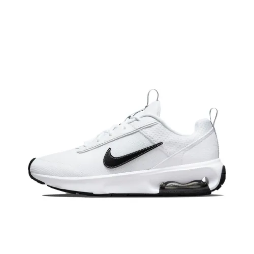 Nike Air Max INTRLK Low Беговые кроссовки Мужские Белый Черный