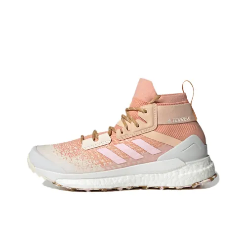 adidas Terrex FREE HIKER Высокие Топы Уличная Обувь Женская Розовая