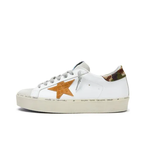 Golden Goose Hi Star Стильные Скейтбординги Мужские Белые