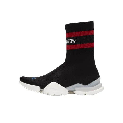 Vetments x Reebok совместные кроссовки для бега с высоким верхом Унисекс Черный Красный Белый