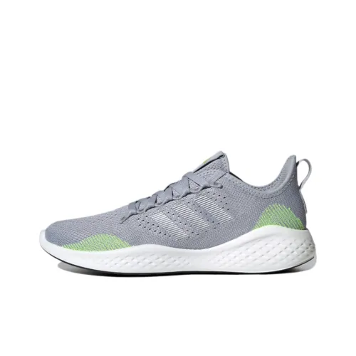Adidas Fluidflow 2,0 Low Топ Беговые кроссовки Мужской Серый Зеленый