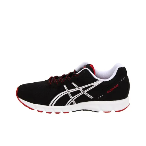 Asics Rush 33 Low Топ Беговые кроссовки Мужские Черные Красные